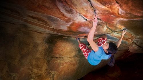 In the film, the two young climbers get tested on a trip to Norway. Here, Shiraishi attempts history on a V15 boulder problem in Japan.