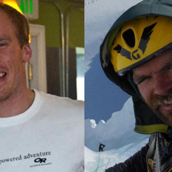 Kyle Dempster (left) and Scott Adamson (right) have gone missing in Pakistan.
