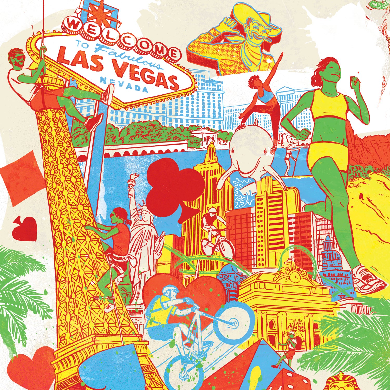 It's easy to double down on outdoor adventure in Las Vegas