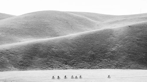Despite the relative size of the hills in a lot of places—climbs ranged from 200 feet to 1,200 feet—the landscape in Mongolia evokes a rare vastness. It helps that there are no power lines or buildings to block the view.