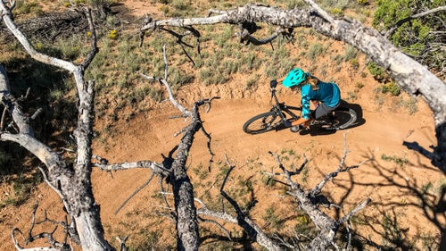 To review the camera in the new iPhone 7 Plus, I chased Outside editors up rivers, down dusty singletrack, through the woods, and into classic New Mexican burrito joints. Over four days of in-the-field testing, I’ve found it to be the best small, lightweight camera you can get for the money, ideal for shooting outdoor adventures when you don’t want to lug around pounds of heavy equipment. Here, senior editor Axie Navas rides a berm on the La Tierra trails near our Santa Fe office.