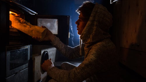 The Pertinger wood-burning stove is the truck’s most essential piece of gear. “At one point in Turkey, it was minus-30 degrees outside, and we had a sauna inside,” says Lentsch. The stove is also used to cook meals when the fire is burning. “It’s hard to explain, but having a fire in a truck is something really special.”