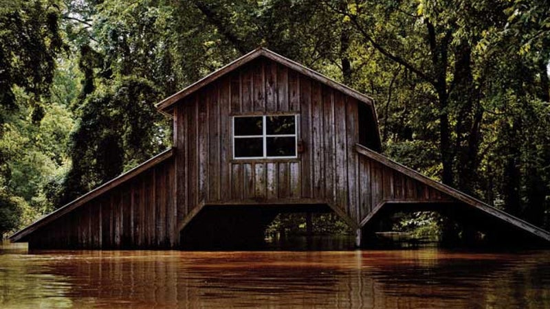 High water in the Forest Home Chute