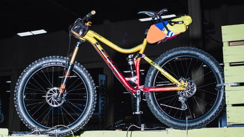 Okay, first off, Fatillac is inarguably the best name ever for a plus- or fat-size full-suspension bike. But even before I knew the name, back when I saw the prototype and marketing materials last year, it was probably the model that most excited me. This 100mm alloy frame can fit four-inch tires on either 26- or 27.5-inch rims (or standard-size 27.5+ wheels) and accommodates anything from a 140mm to 180mm fork. It’s true that there are several good full-suspension fat bikes on the market already, including the excellent Salsa Bucksaw, but the Lenz bikes I’ve ridden have been exceptional climbers, which should be a welcome change for ordinarily piggy fat bikes. And that big front end should make for some seriously raucous descending capabilities. I also love that the Fattilac will be available in a 29-plus build (with a RockShox RS-1 fork), which might be the only such model out there. Big wheels plus big suspension should equal even bigger fun. The frame is $2,600, but that also includes a Cane Creek DB inline rear shock.
