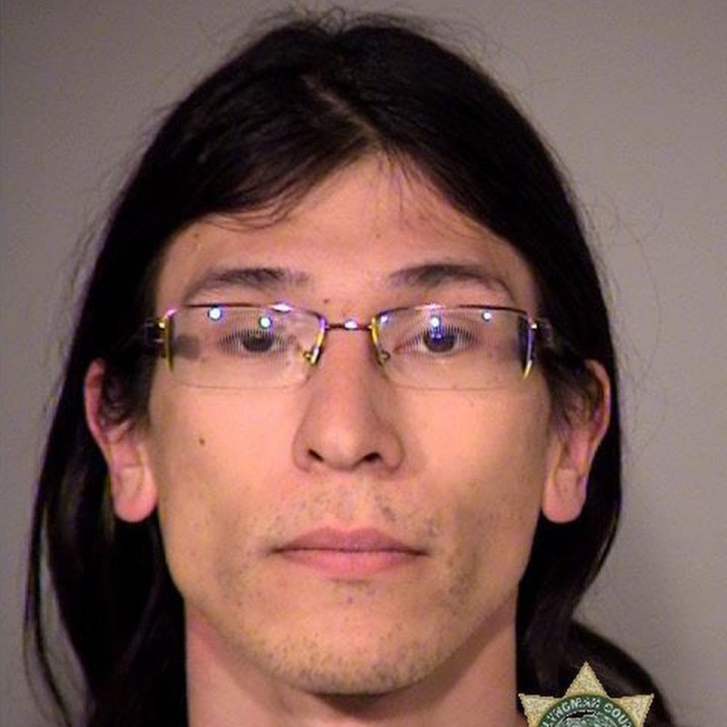 Booking mug shot of David Fry.