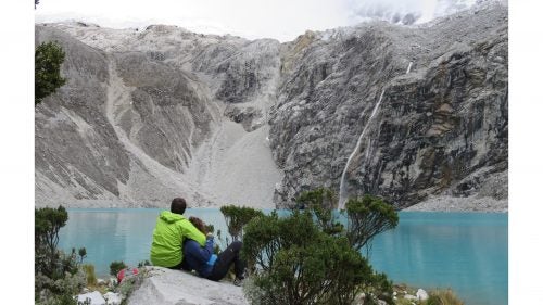 Laguna 69 in Peru is one of the most spectacular hikes in the Cordillera Blanca.