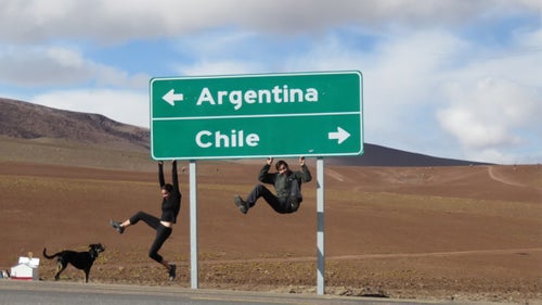 Reaching the border of Argentina and Chile was bittersweet. After hundreds of miles of dirt roads and remote deserts, you feel like you’re entering a different world, shopping malls included. We drove toward Chile and spent a few days in the Atacama Desert watching the red sunsets.