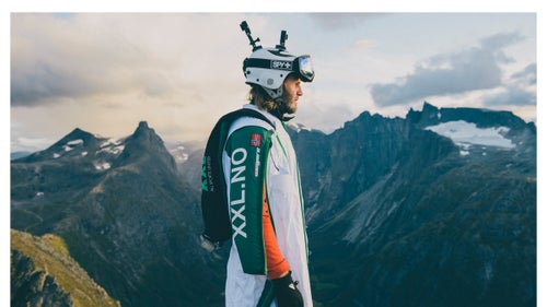 I made my first trip to Norway this spring to document the quieter side of BASE jumping. So much of the imagery I had seen was this wide angle, GoPro-style photography, usually accompanied by a Red Bull logo and a speed-metal soundtrack. I wanted to capture the intimate side of the sport, following the athletes as they packed their chutes and embarked on hours-long hikes to exit points. I set out to find not only BASE jumpers, but outdoorsmen. The search led me to Tom Erik Heimen, a 41-year-old BASE jumper and skier who has become an unofficial guide to his local peaks on the coast of Norway. Heimen invited me to join him on a trip to Isfjorden, a small town on the central west coast of Norway in the Romsdal Valley. Isfjorden, home to the Troll Wall—the tallest vertical rock face in Europe—is an under-the-radar adventure mecca. While local officials banned jumps from the Troll Wall after a spate of fatalities there in the ‘80s, there are many other legal jumping sites in the area and Heimen has spent years developing new ones. This is a look at what goes into one of Heimen’s jumps and at those who join him. Photos by Patrick Dougherty