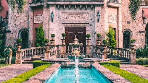 The Patrón Hacienda was built in 2002. The company funds two local orphanages, has an on-site chapel and a shuttle service for its employees, and supports numerous environmental initiatives, including a reverse-osmosis system that recycles water from tequila production and, earlier this year, a reforestation effort that involved planting 10,000 trees.