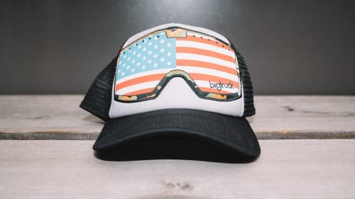 What does this hat’s slightly higher price tag get you? For starters, a silky liner and taped seams, both of which made it extra comfortable and durable. And who doesn’t like an American flag ski goggles patch?