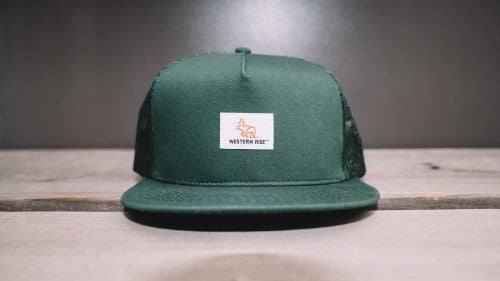 We dig this hat’s simple design. It’s built with a high crown and a flat brim that wants to stay that way.
