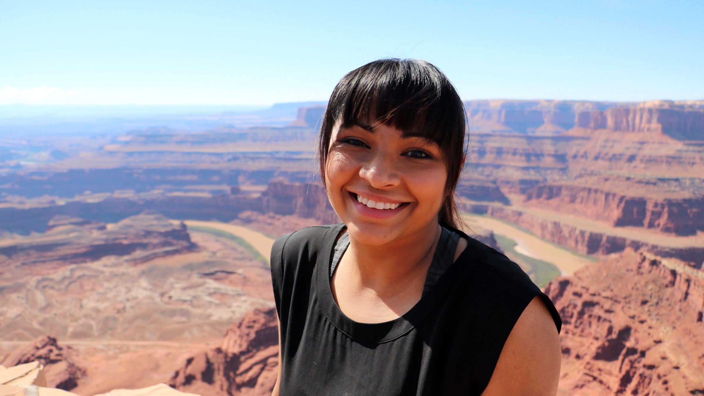 Ambreen Tariq runs the @brownpeoplecamping Instagram account.