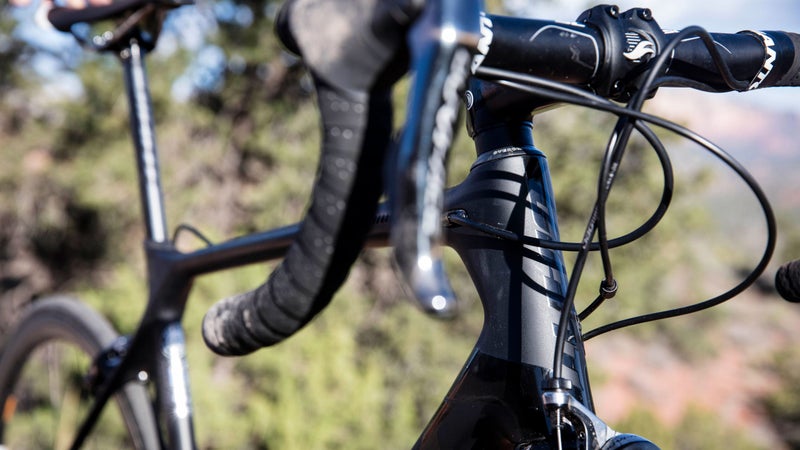 One of our only complaints was the odd choice of aluminum handlebars.