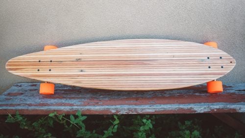 Owner Dickie “Solo” Soloperto reclaims 150-year-old wood from old homes to make these bespoke decks.