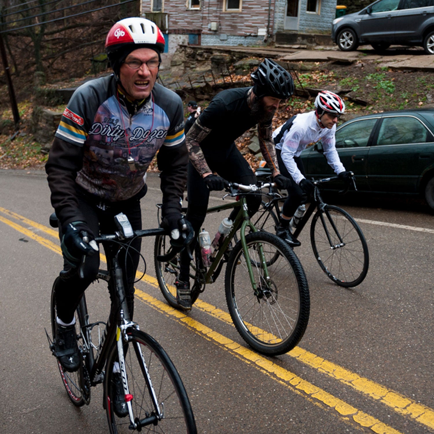 Chew participating in last year’s Dirty Dozen Race. Chew has spent the better portion of his life working towards his goal of biking 1 million miles.