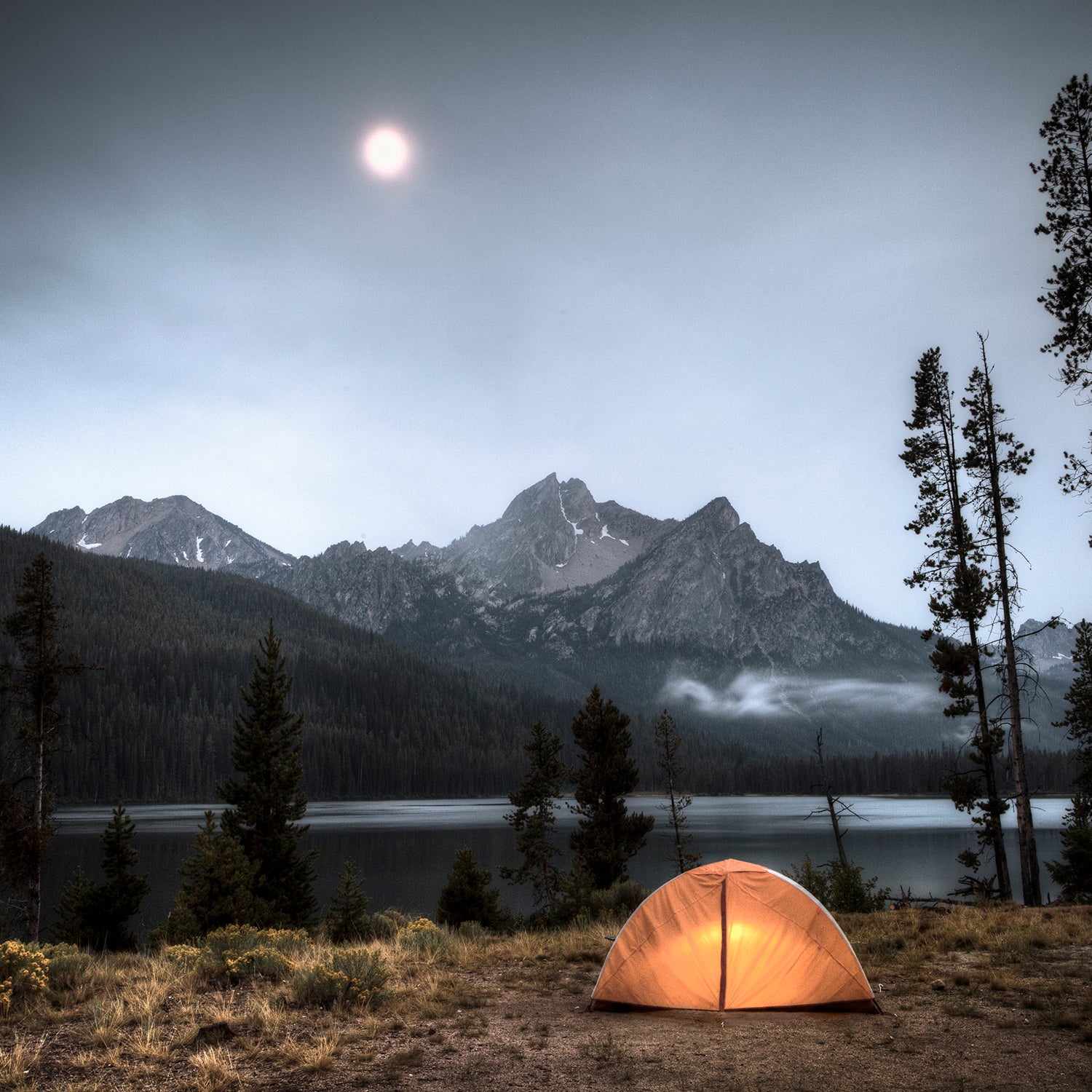 You can’t get much more alone than in the wilderness.