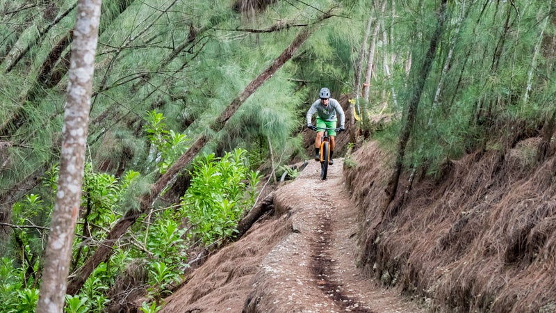 Mountain biking at Oleta River State Park