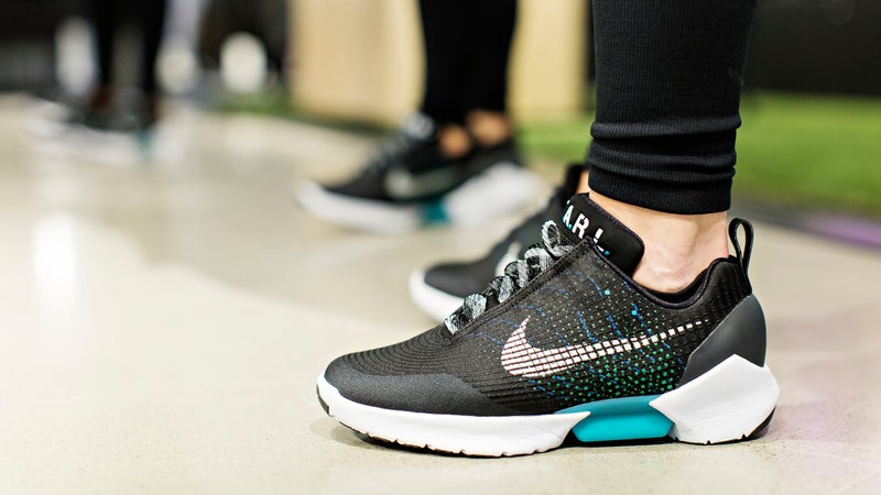 The technology is nicknamed E.A.R.L. for electro-reactive-adaptive-lacing.