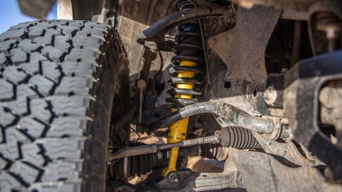This Australian-made Old Man Emu kit provides a 2.5-inch lift on a Tacoma, so you can get bigger tires on the truck, and thus clear bigger obstacles. The shocks are significantly more durable than what comes stock, and their vehicle-specific valving improves handling when flying down washboard roads. Finally, the springs can carry more weight, so your truck won’t sag after you’ve added those custom bumpers, back drawers, or rooftop tent.
When getting a new suspension system or other aftermarket products installed, look for a shop that specializes in off-road vehicles. We worked with New Mexico’s Tactical Application Vehicles, one of the country’s leading spots for these kinds of modifications.