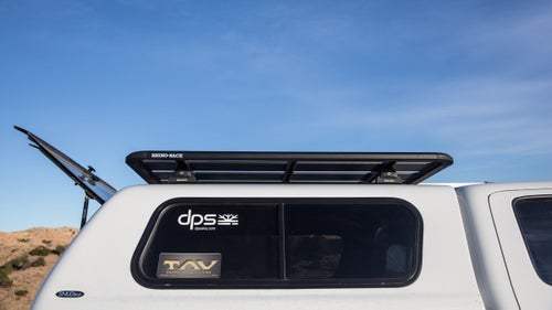 If you just want to haul bikes, skis, or even a rooftop tent, go with regular rooftop bars, but the Pioneer provides a more versatile platform with several wide rails running the entire width and length of your shell or cab. You can attach a rooftop tent, ski and bike carriers—or a spare tire, jerry cans with extra gas or water, and a shovel for getting unstuck.