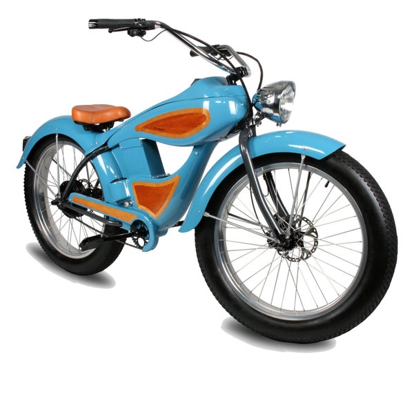 Inspired by 1950s hot rods.