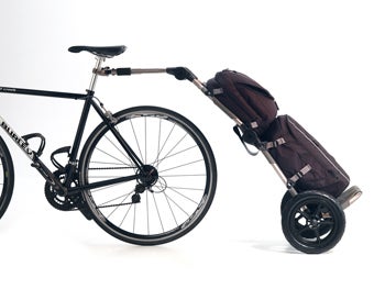 The Gear Junkie Scoop Burley Travoy Trailer Outside Online