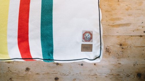 Show your pup you care by splurging on this lux fleece sleeper, which comes in nine different national park-themed patterns.