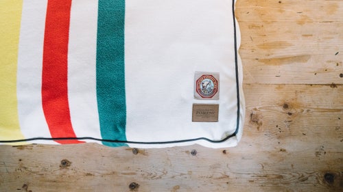 Show your pup you care by splurging on this lux fleece sleeper, which comes in nine different national park-themed patterns.