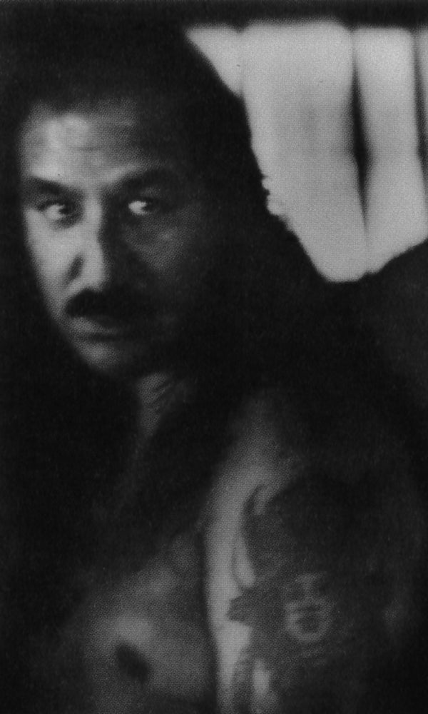 The shackled martyr, the shackled man: Leonard Peltier.