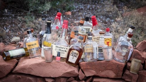 Alcohol consumed: 19 bottles of bourbon, two bottles of wine, two bottles of gin, one bottle of Fireball, and several six-packs of beer.
