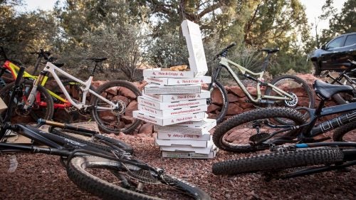Most pizzas consumed on one sitting: 13
Cans of LaCroix and Refreshe sparkling water quaffed: 278