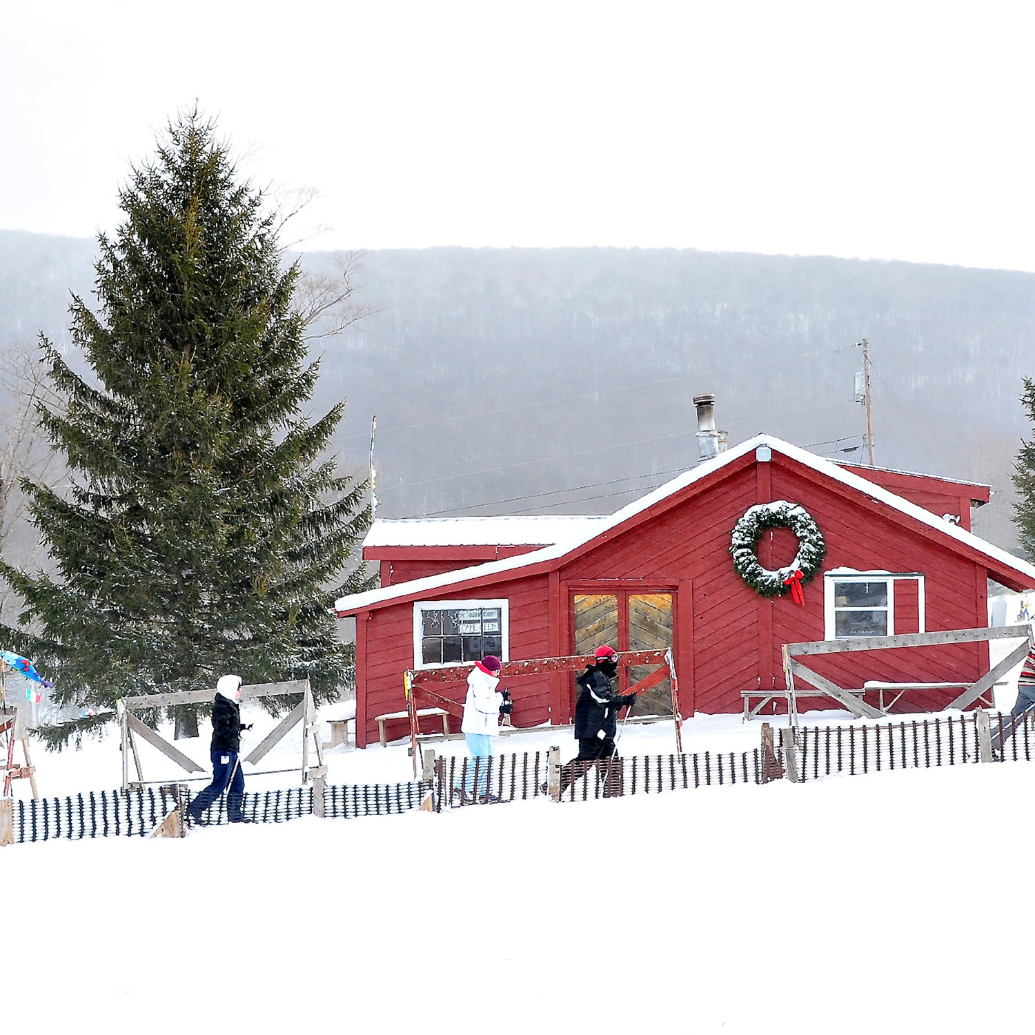 While we appreciate the high-speed, heated gondolas with Wi-Fi, there’s also a place in our hearts for skiing up the mountain.