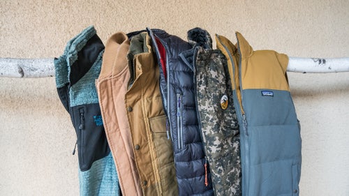 Vests are the Swiss Army knives of layering. They work in summer and winter, in town and on the mountain, for early morning dawn patrols and out for dinner. Here are six of our favorites.
