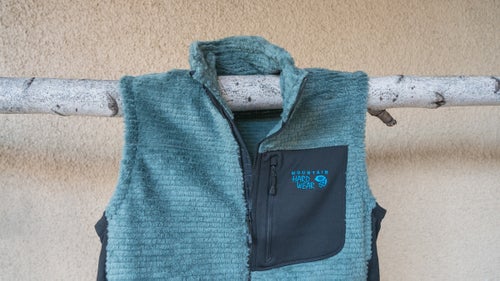 Mountain Hardwear Monkey Man Vest ($83)
Thick, chunky fleece is back. This vest has an athletic fit and stretchy side panels, so it fits well under a jacket.