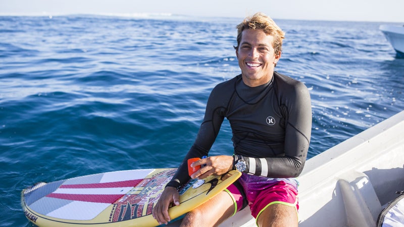 There is no ocean sport that seven-time SUP world champion, canoeist, freediver, skimboarder, and body surfer, Kai Lenny, doesn't dominate.