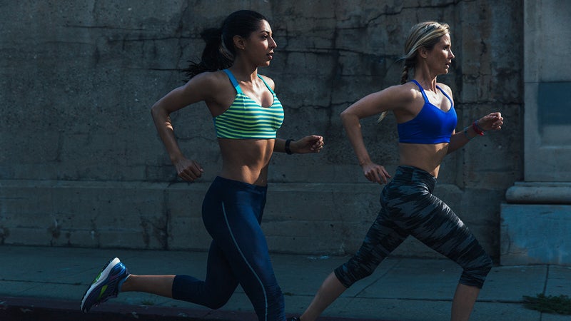 Brooks' sports bras are considered to be some of the best on the market, offering stability and support—through well-designed, quality materials—for women of every breast size.