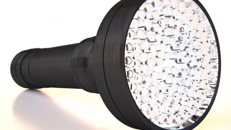 Believe it or not, this thing will be less bright than the single LED in a quality flashlight like a FourSevens.