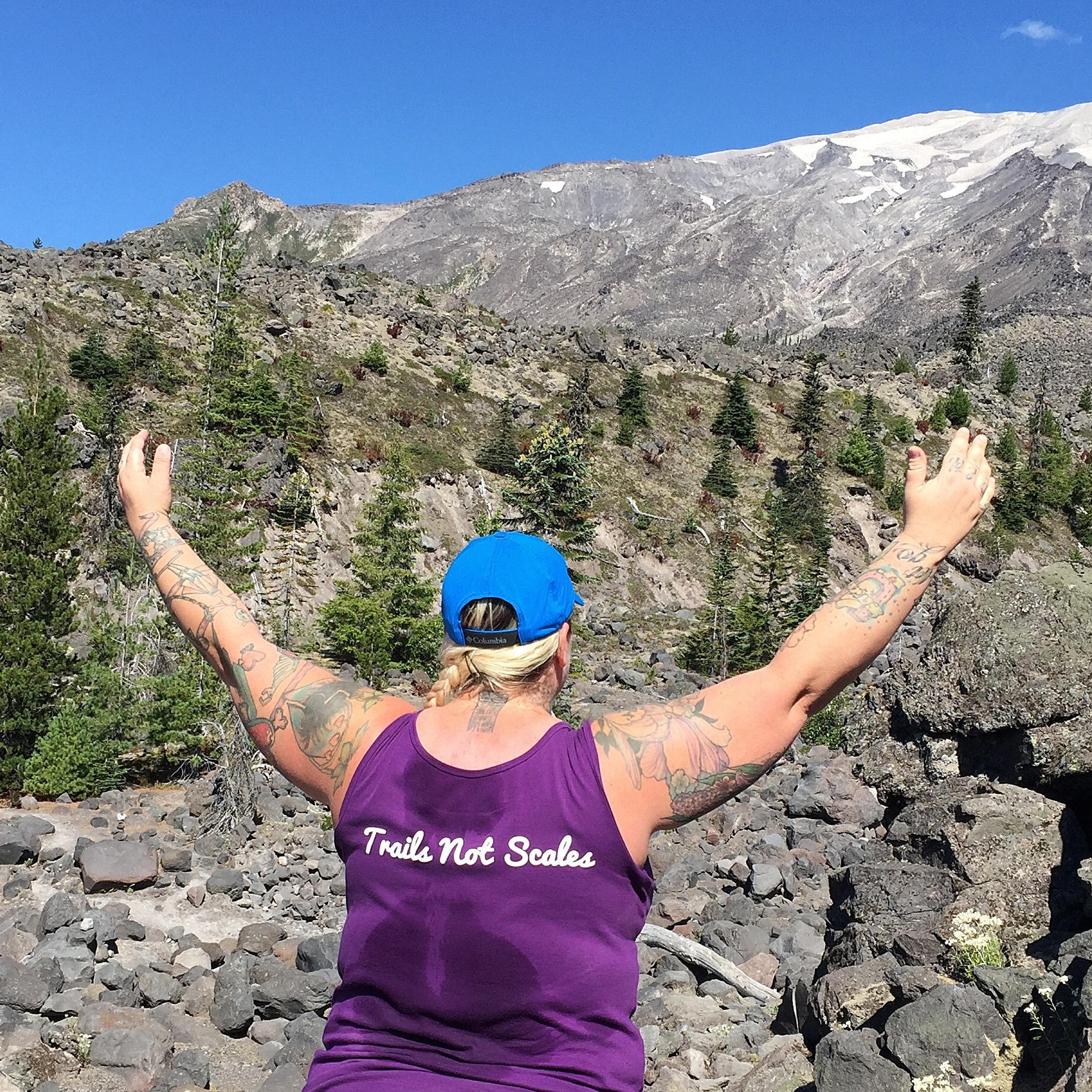 Summer, one of the co-founders of Trails Not Scales, is adamant about combatting negative stereotypes and living life to the fullest.