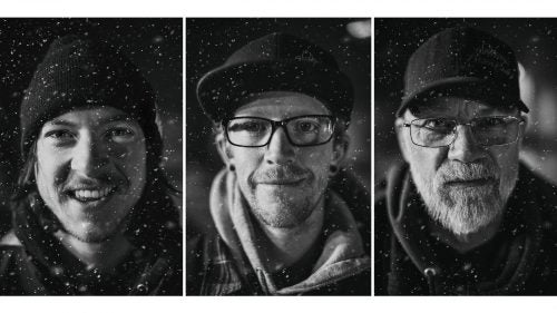 Three of Park City’s grooming staff (left to right): Trey Kiendl, Steve Miller, and Rick Silver.