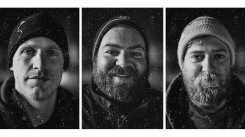 Three of Park City’s grooming staff (left to right): Will Frantz, Leo Caporelli, and Noah Trunnel.