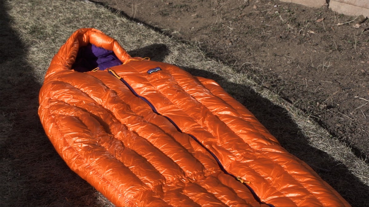 First Impressions Patagonia 850 Down Sleeping Bag Outside Online