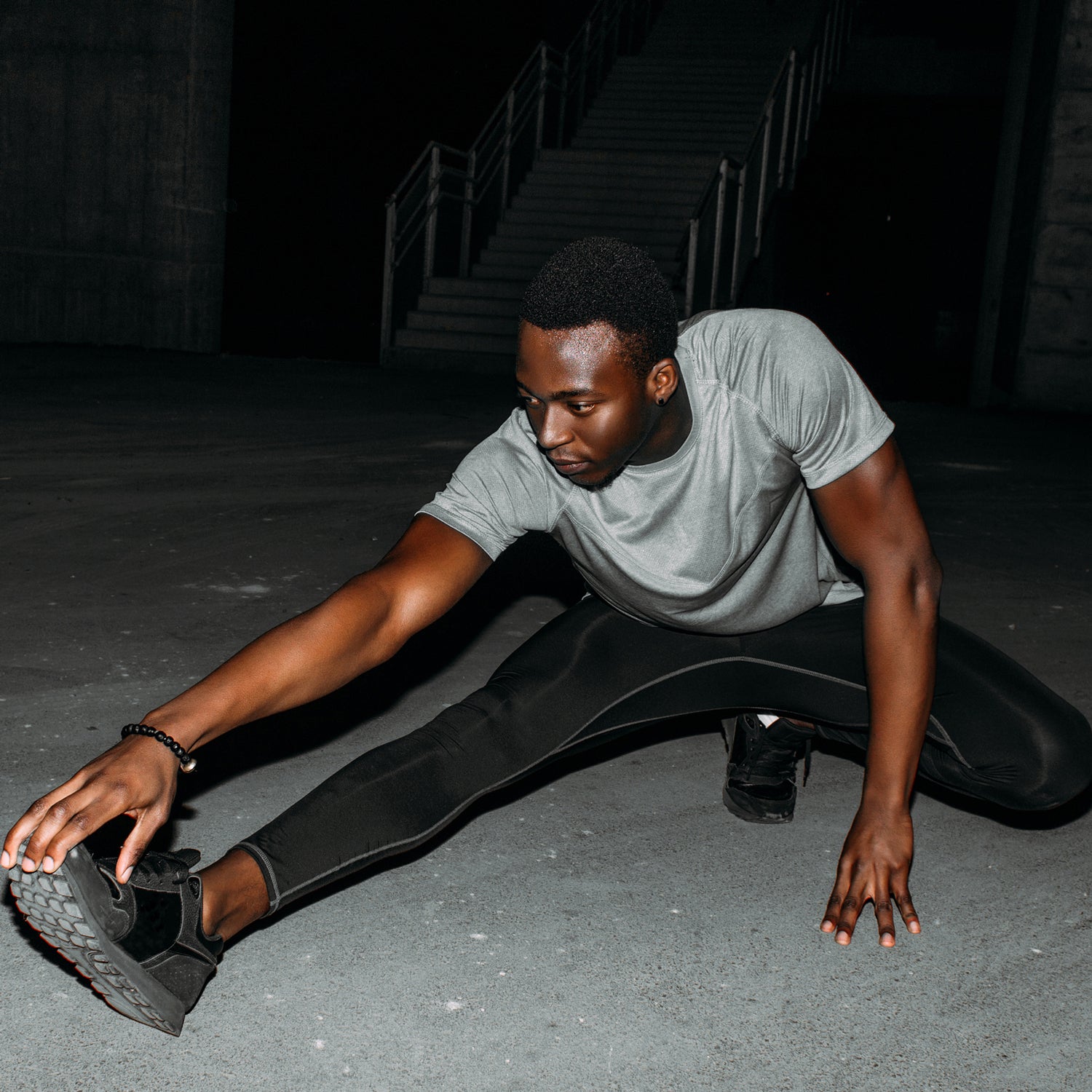 Stretching and warming up muscles before a workout allows the body to perform at its best.