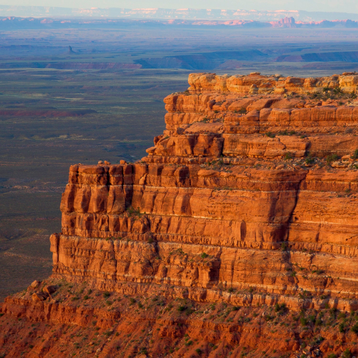 The Cedar Mesa Valley of the Gods is part of the 1.35 million-acre Bears Ears National Monument in southeastern Utah, which protects the area's most significant cultural landscapes.