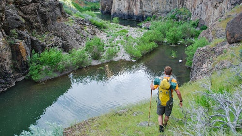 Entering the Canyonlands from the southwest, the West Little Owyhee—home to native redband trout, raptors, and bats—is protected as a Wild and Scenic River. This designation means that unlike the BLM land just beyond its banks, federal law permanently protects the river from its headwaters just north of the Nevada border to its confluence with the main Owyhee some 57 miles later.