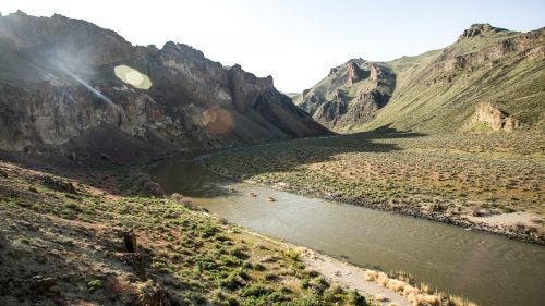 It’s no accident Owyhee—pronounced ”oh-why-hee,” or “oh-wah-hee”—sort of sounds like our 50th state. When three Hawaiian fur trappers disappeared in this river basin in the late 1800s, their comrades named the watershed and its soaring highlands in their honor. Today, the Owyhee Canyonlands are about as isolated as you can get in the lower 48. Malheur County’s population density amounts to three souls per square mile. No markers guide Owyhee River rafters or Oregon Desert Trail thru-hikers, and the night skies are among the least light polluted on earth.