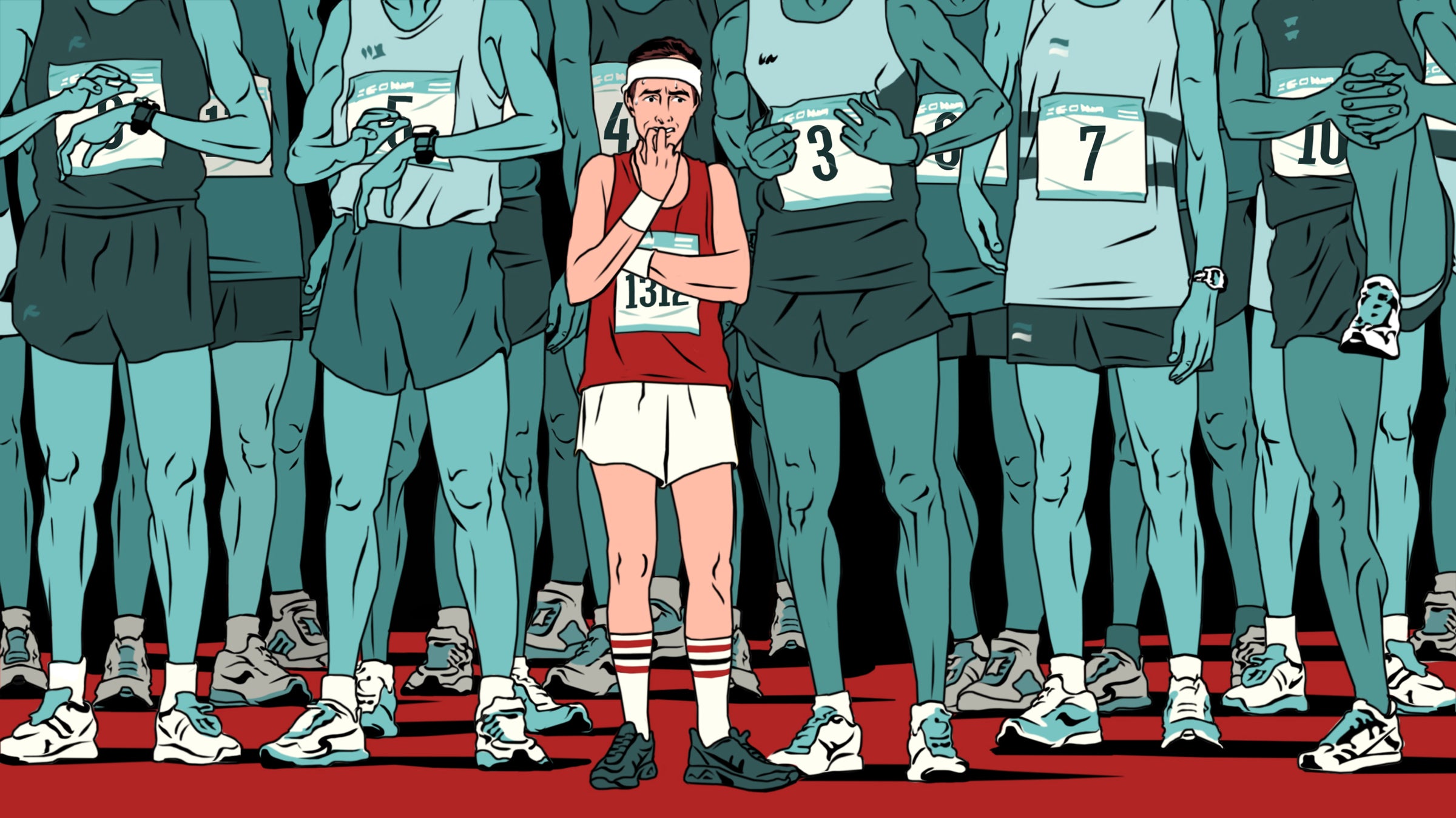 The worst thing you can do as an undertrained marathon runner? Freak out. 