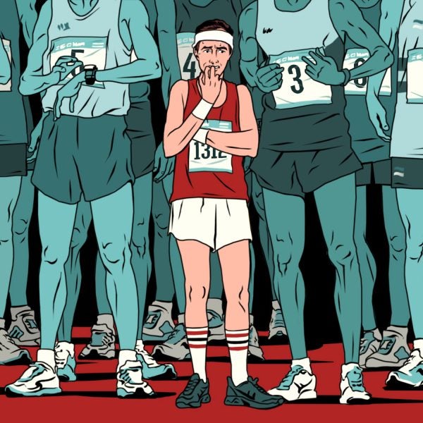 The worst thing you can do as an undertrained marathon runner? Freak out.