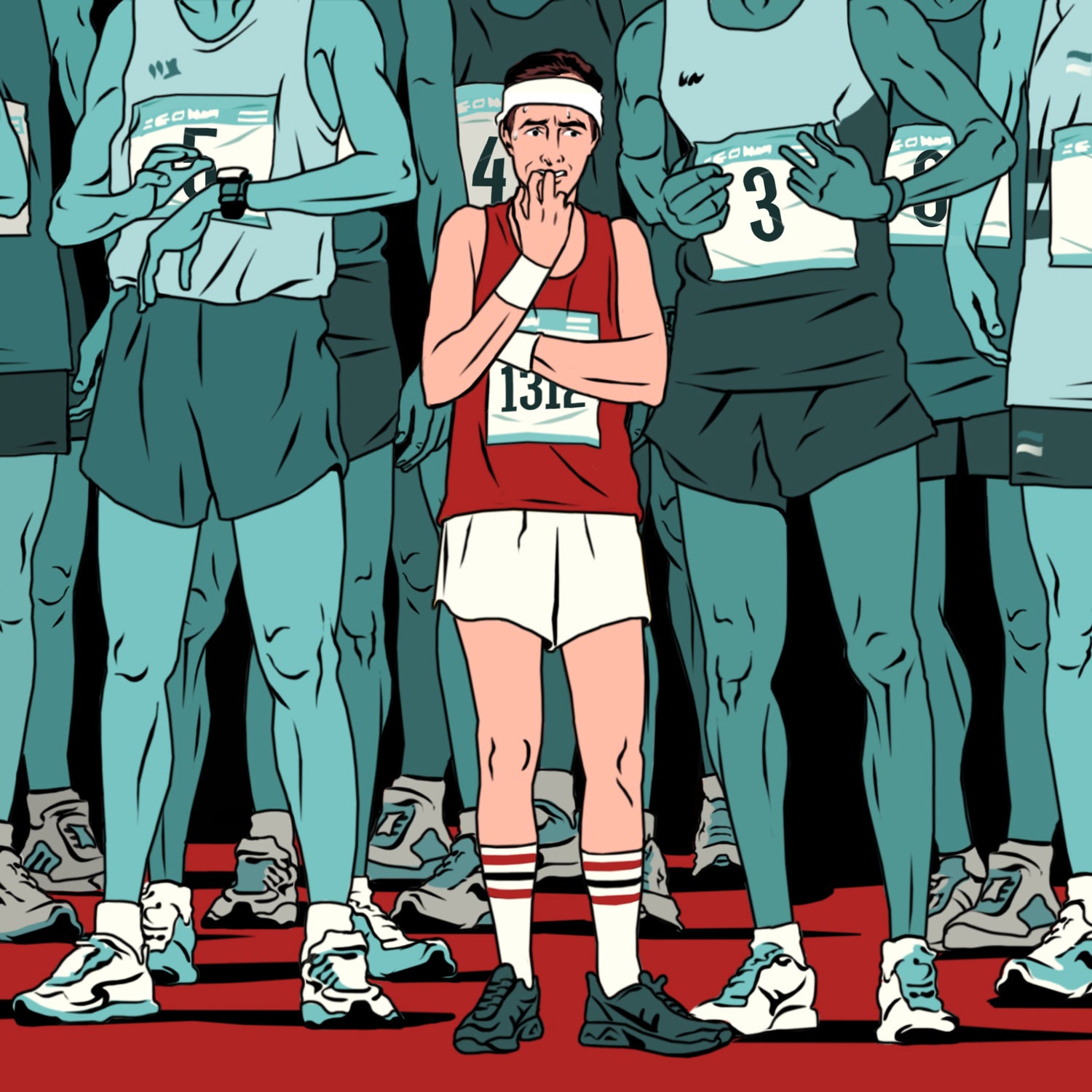 The worst thing you can do as an undertrained marathon runner? Freak out.