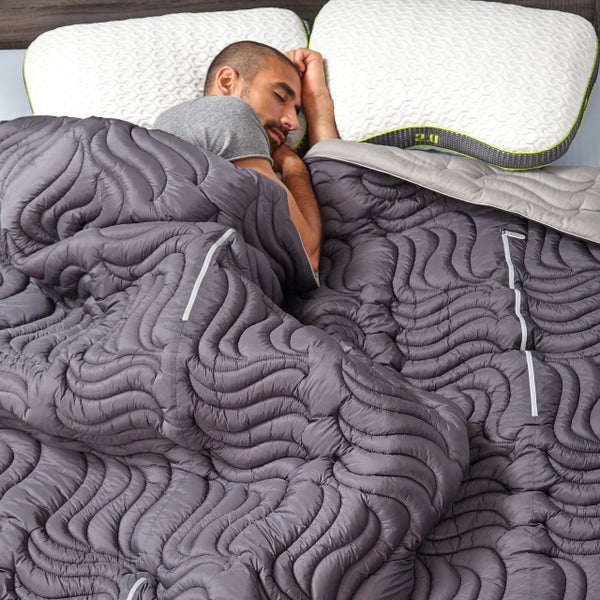 Bedgear pillows help ventilate heat from the body to aid recovery.
