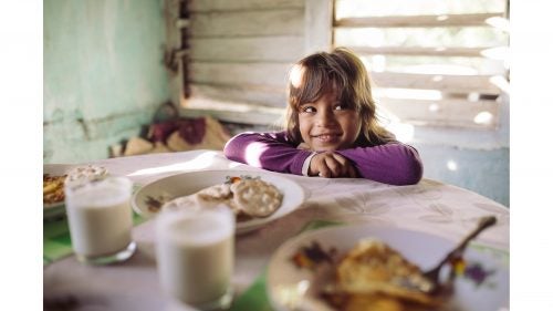 Cuban farmers typically survive on less than one dollar per day—yet they insisted on feeding us. The farmer’s daughter, Natalia, sat and watched us eat a hearty breakfast of eggs, salad, bread, and yucca.